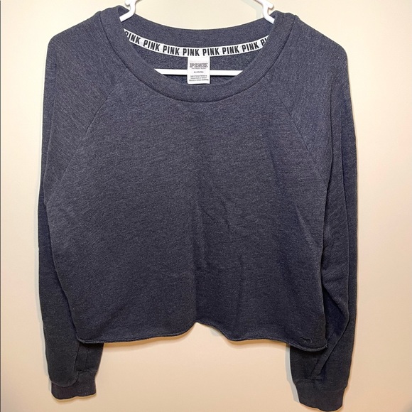 PINK Victoria's Secret Sweaters - Victorias Secret PINK crop top sweater